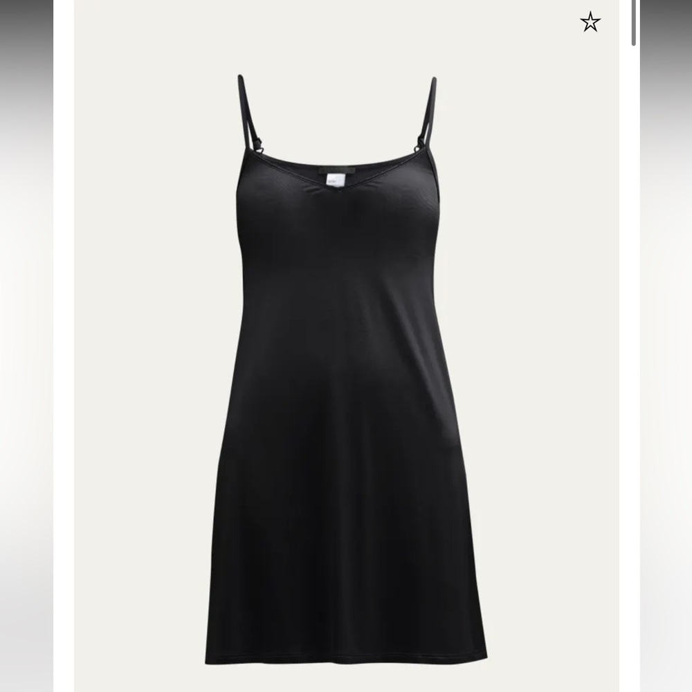 NWT Hanro Satin Deluxe Bodydress / Slip, size XS